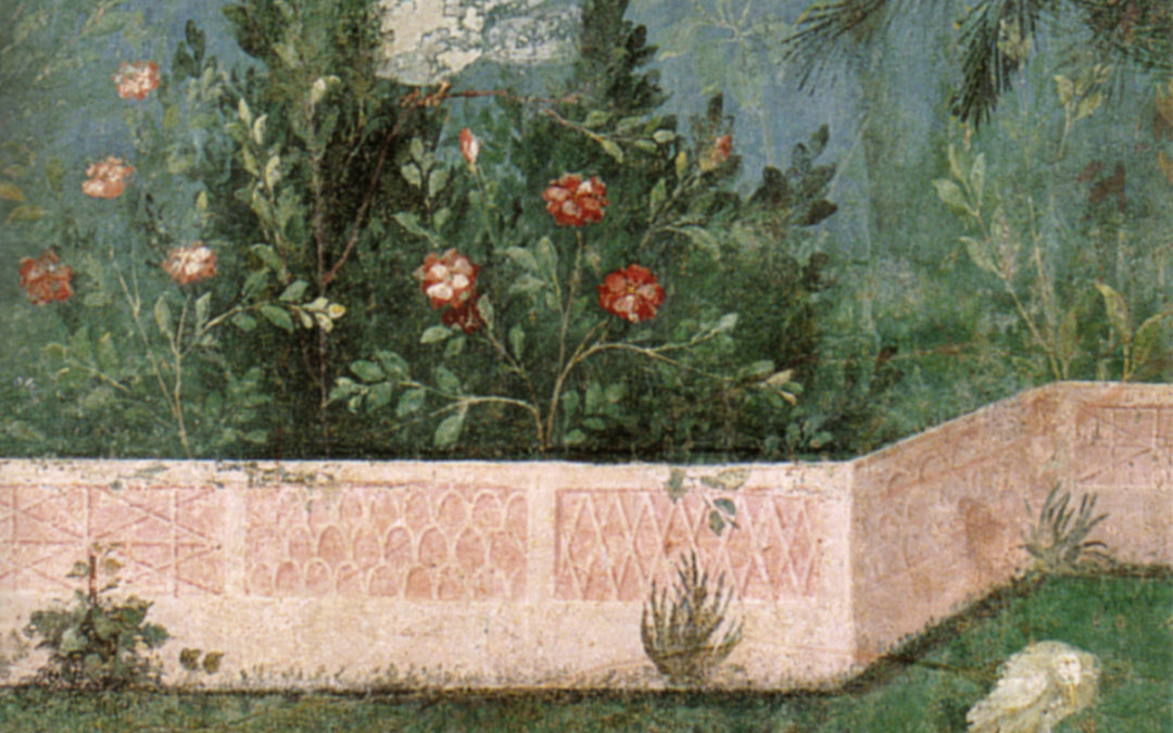 Verity Platt – Of Sponges and Stones: Matter and Ornament in Roman Painting