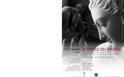 Le parole del marmo. Lessico diacronico della scultura e saperi tecnici tra passato e presente